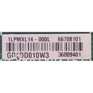 MAIN PARA TV LG / NUMERO DE PARTE EBR36009401 / EAX69817601(1.0) / 66708101 / MODELO 55UR772M0UB	
